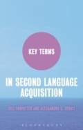 Cover: Key Terms in Second Language Acquisition - Continuum Publishing Corporation