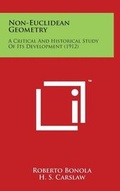 Cover: Non-Euclidean Geometry - Literary Licensing, LLC