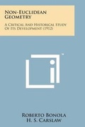Cover: Non-Euclidean Geometry - Literary Licensing, LLC