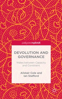 Enlarge image Cover: Devolution and Governance - Palgrave Pivot