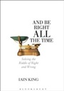 Cover: How to Make Good Decisions and Be Right All the Time - Bloomsbury Continuum