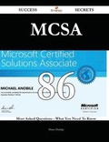 Cover: McSa 86 Success Secrets - 86 Most Asked Questions on McSa - What You Need to Know - Emereo Publishing