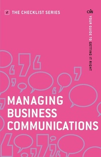 Enlarge image Cover: Managing Business Communications - Profile Books Ltd