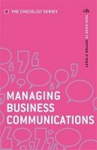 Enlarge image Cover: Managing Business Communications - Profile Books Ltd