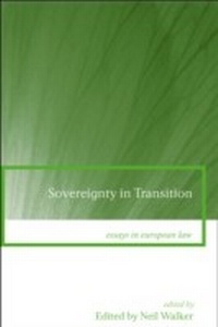 Enlarge image Cover: Sovereignty in Transition - Hart Publishing