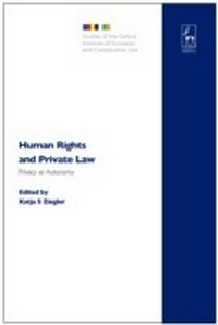 Enlarge image Cover: Human Rights and Private Law - Hart Publishing