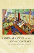 Bild: Landmark Cases in the Law of Contract - Hart Publishing