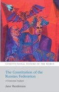 Cover: The Constitution of the Russian Federation - Hart Publishing