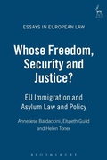 Cover: Whose Freedom, Security and Justice? - Hart Publishing