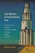 Cover: Five Masters of International Law - Hart Publishing