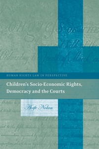 Enlarge image Cover: Children's Socio-Economic Rights, Democracy And The Courts - Hart Publishing