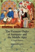 Cover: The Payment Order of Antiquity and the Middle Ages - Hart Publishing