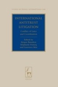 Cover: International Antitrust Litigation - Hart Publishing