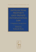Cover: Intellectual Property and Private International Law - Hart Publishing