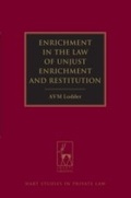 Bild: Enrichment in the Law of Unjust Enrichment and Restitution - Hart Publishing