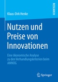 Cover: Nutzen und Preise von Innovationen - Springer