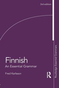 Abbildung von: Finnish: An Essential Grammar - Routledge