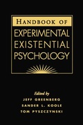 Cover: Handbook of Experimental Existential Psychology - CRC Press