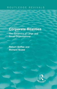 Enlarge image Cover: Corporate Realities (Routledge Revivals) - Routledge