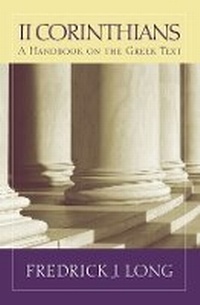 Enlarge image Cover: 2 Corinthians - Baylor University Press