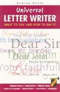 Cover: Universal Letter Writer - Clarion