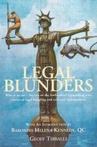 Enlarge image Cover: Legal Blunders - Robinson Publishing