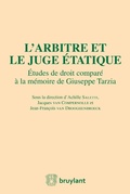 Abbildung von: L'arbitre et le juge étatique - Bruylant