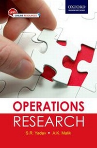 Enlarge image Cover: Operations Research - OUP India