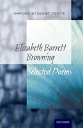 Cover: Oxford Student Texts: Elizabeth Barrett Browning - Oxford University Press