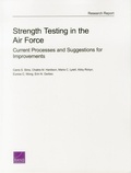 Cover: Strength Testing in the Air Force - RAND