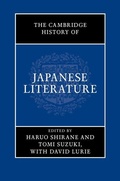 Cover: The Cambridge History of Japanese Literature - Cambridge University Press