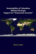 Cover: Sustainability of Colombian Military/Strategic Support for "Democratic Security" - Lulu.com