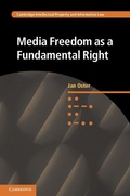 Cover: Media Freedom as a Fundamental Right - Cambridge University Press