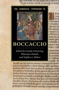 Cover: The Cambridge Companion to Boccaccio - Cambridge University Press