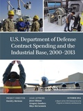 Cover: U.S. Department of Defense Contract Spending and the Industrial Base, 2000-2013 - Centre for Strategic & International Studies,U.S.