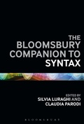Cover: The Bloomsbury Companion to Syntax - Bloomsbury Academic