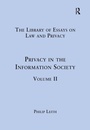 Cover: Privacy in the Information Society - Routledge