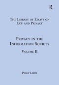 Cover: Privacy in the Information Society - Routledge