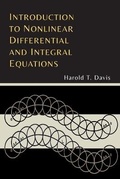 Cover: Introduction to Nonlinear Differential and Integral Equations - Martino Fine Books