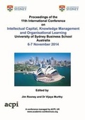 Cover: Proceedings of the 11th International Conference on Intellectual Capital, Knowledge Management and Organisational Learning - ACPIL