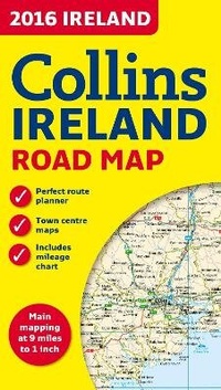 Abbildung von: 2016 Collins Map of Ireland - Collins