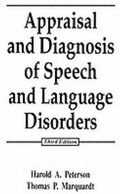 Cover: Appraisal Diagnosis Speech Language Dis - Allyn & Bacon
