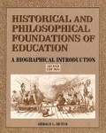 Cover: Historical and Philosophical Foundations of Education - Pearson