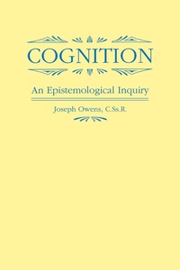 Enlarge image Cover: Cognition - University of Notre Dame Press