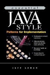 Enlarge image Cover: Essential Java Style - Prentice Hall