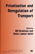 Cover: Privatization and Deregulation of Transport - Palgrave MacMillan