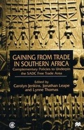 Cover: Gaining from Trade in Southern Africa - St. Martin's Press