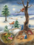 Cover: Adventskalender mit 24 T&uuml;rchen - Mellinger, J Ch