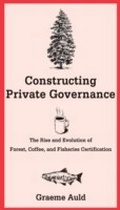 Cover: Constructing Private Governance - De Gruyter