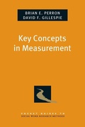 Cover: Key Concepts in Measurement - Oxford University Press Inc